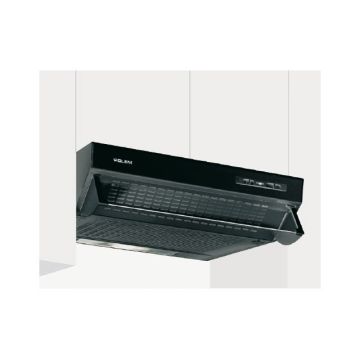 Glem Gas GHL600BK cappa aspirante Incassato Nero 200 m³/h D , 109497