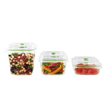 FoodSaver FFC020X-01 recipiente per cibo Rettangolare Scatola 1,8 L Trasparente 3 pz , 113632
