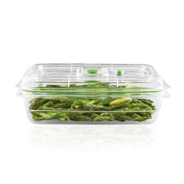 FoodSaver FFC010X-01 recipiente per cibo Rettangolare Scatola 2,3 L Verde, Trasparente 1 pz , 113630