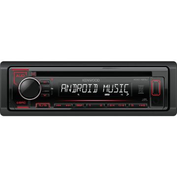 Kenwood KDC-120UR Ricevitore multimediale per auto Nero, Cromo 200 W , 115316