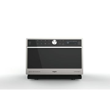 Whirlpool MWP 3391 SX Superficie piana Microonde combinato 33 L 1000 W Nero, Acciaio inossidabile , 124724