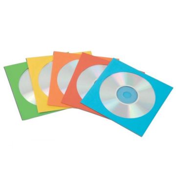 Fellowes 9068901 custodia CD/DVD Custodia a tasca 1 dischi Multicolore , 46535