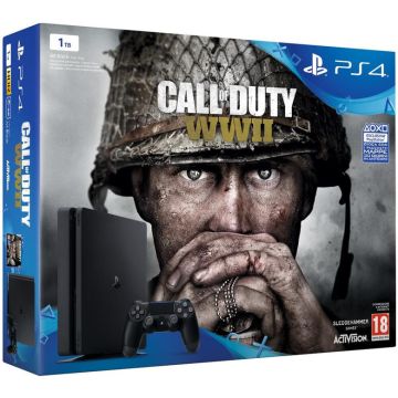 Sony PlayStation 4 + Call of Duty WWII 1000 GB Wi-Fi Nero , 112867