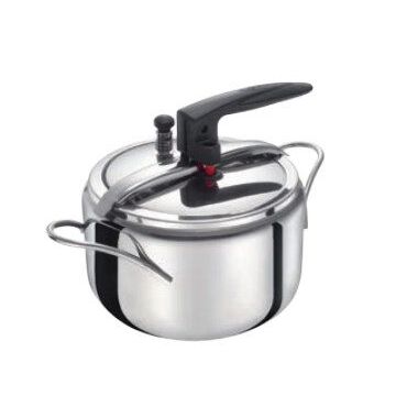 Bialetti Y0DVPP0227 pentola a pressione per piano cottura 7 L Nero, Acciaio inossidabile , 113933