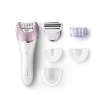 Philips Satinelle Advanced Epilatore Wet&Dry con 5 accessori per gambe, corpo e viso BRE635/00 , 115368