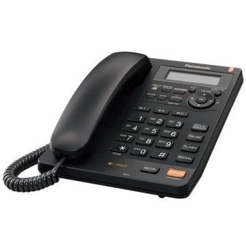Panasonic KX-TS620EXB telefono Identificatore di chiamata Nero , 98490