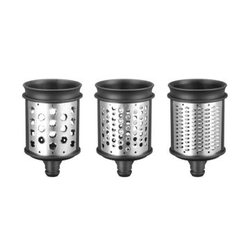 KitchenAid 5KSMEMVSC accessorio per miscelare e lavorare prodotti alimentari Set di grattugia a tamburo , 110335