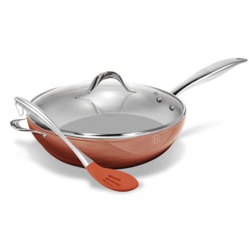 Aeternum Wok con coperchio e tool , 115032