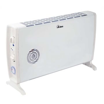 Ardes AR4C05T stufetta elettrica Interno Bianco 2000 W Riscaldatore ambiente elettrico con ventilatore , 125004