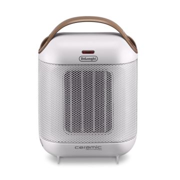 De’Longhi Capsule HFX30C18.IW Interno Marrone, Bianco 1800 W Riscaldatore ambiente elettrico con ventilatore , 143815