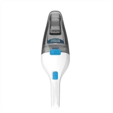 Black & Decker NVC115JL aspirapolvere senza filo Grigio, Bianco Senza sacchetto , 137403