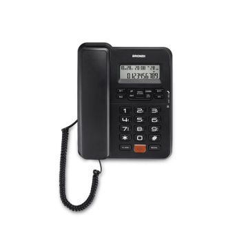 Brondi Office Desk Telefono DECT Identificatore di chiamata Nero , 125195