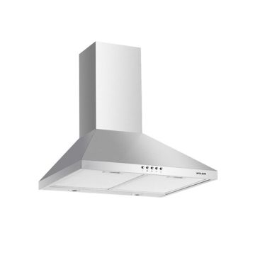 Glem Gas GHP645IX cappa aspirante Integrato Argento, Acciaio inossidabile 498 m³/h C , 122396