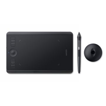 Wacom Intuos Pro (S) tavoletta grafica Nero 5080 lpi (linee per pollice) 160 x 100 mm USB/Bluetooth , 129898