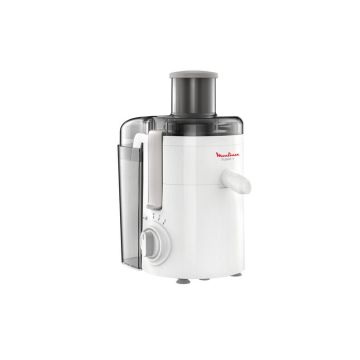 Moulinex JU3701 Frutelia+, Estrattore di Succo a Freddo, Dotato di Ampia Apertura, Facile da Pulire, 2 Velocità e Modalità Pulse, 350 W , 124502