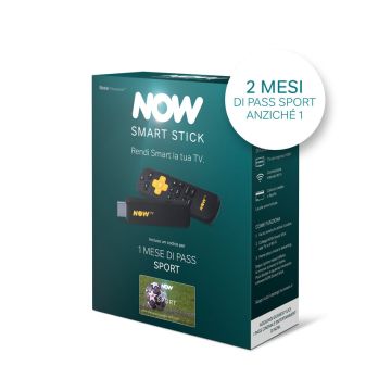 Now TV Smart Stick con i primi 2 mesi inclusi del Pass Sport di NOW , 126322