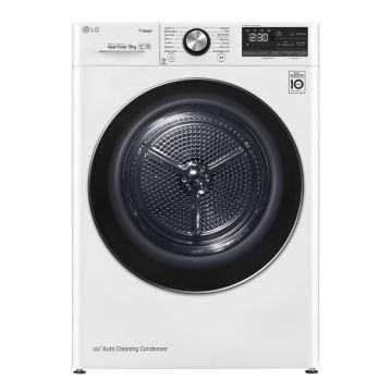 LG RC90V9AV2W Asciugatrice 9 kg Pompa di Calore Libera installazione Carica frontale A+++ , 125134