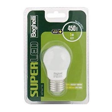 Beghelli Sfera Super LED E27 Lampadina a risparmio energetico 5 W F , 119203