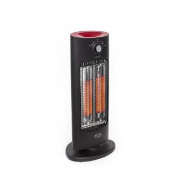 Argoclima 191070203 stufetta elettrica Interno Nero, Rosso 800 W Riscaldatore di ambienti elettrico al quarzo , 132352