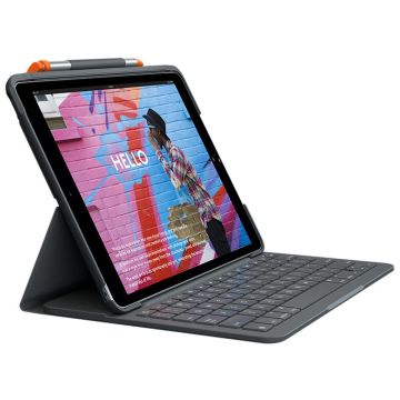 Logitech Slim Folio Grafite Bluetooth QWERTY Italiano , 135444