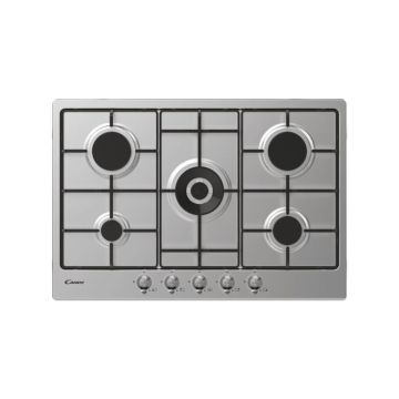 Candy Classic CHW74WTX Acciaio inossidabile Da incasso 75 cm Gas 5 Fornello(i) , 130524