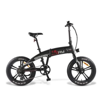 Smartway M2-R6A2-K bicicletta elettrica Nero Alluminio 50,8 cm (20") 31 kg Ioni di Litio , 129158