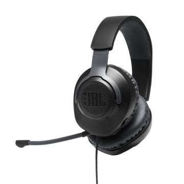 JBL Quantum 100 Cuffie Cablato A Padiglione Giocare Nero , 133244