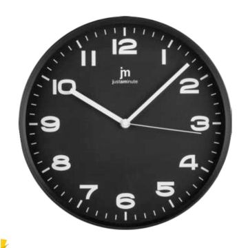 Lowell Justaminute 00875N orologio da parete Orologio da parete in quarzo Cerchio Nero , 127666