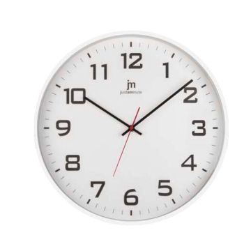 Lowell Justaminute 00880B orologio da parete Orologio da parete in quarzo Cerchio Bianco , 127667