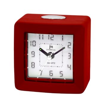 Lowell Justaminute JA7075R sveglia Sveglia al quarzo Rosso , 127648