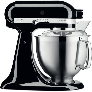 KitchenAid Artisan 5KSM185PS robot da cucina 300 W 4,8 L Nero , 127831
