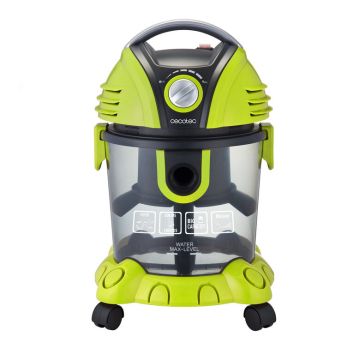 Cecotec Conga Wet&Dry 15 L Aspiratore a cilindro Secco e bagnato 1400 W Senza sacchetto , 134199