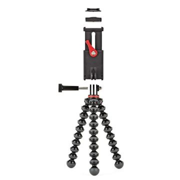 Joby GripTight Action Kit treppiede Action camera 3 gamba/gambe Nero, Rosso , 116861