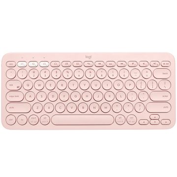 Logitech K380 Multi-Device tastiera Bluetooth QWERTY Italiano Rosa , 131361