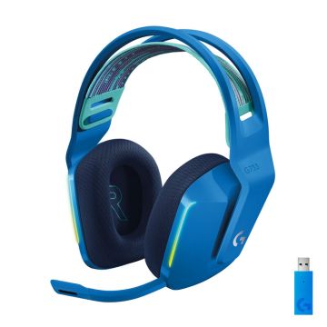 Logitech G G733 Wireless Headset Auricolare A Padiglione Giocare Blu , 134618