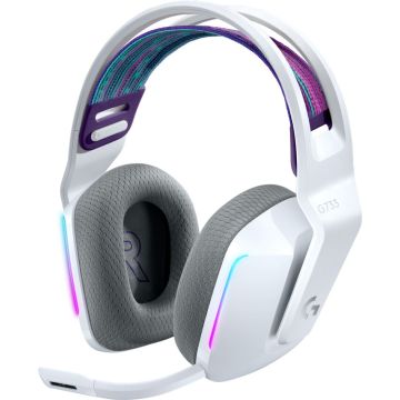 Logitech G G733 Wireless Headset Auricolare A Padiglione Giocare Bianco , 138655