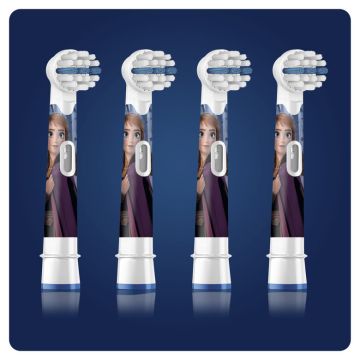 Oral-B Kids Testine Di Ricambio Bambini (4 pezzi), Frozen , 114698