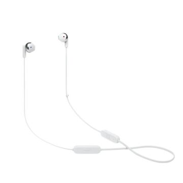 JBL Tune 215BT Auricolare Wireless In-ear, Passanuca Musica e Chiamate Bluetooth Bianco , 133237