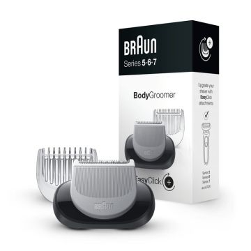 Braun EasyClick Accessorio Rifinitore Corpo Per Rasoio Elettrico Series 5, 6 E 7 (Nuova Generazione) , 131983