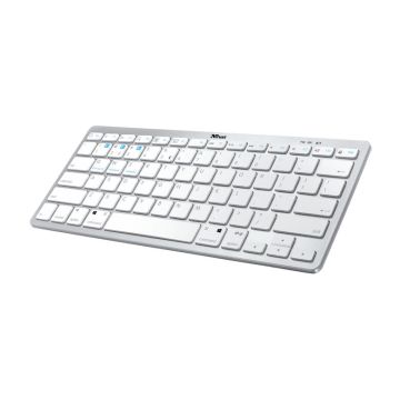 Trust Nado Bluetooth Wireless tastiera QWERTY Italiano Bianco , 133340