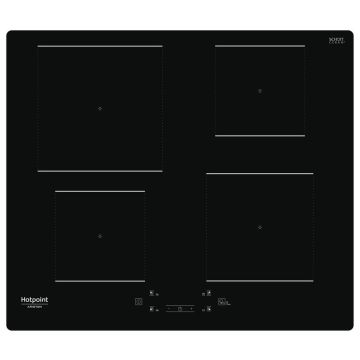 Hotpoint HQ 5660S NE Nero Da incasso 59 cm Piano cottura a induzione 4 Fornello(i) , 131734