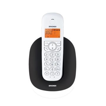 Brondi Manta DECT Telefono Cordless con Vivavoce Bianco , 133269