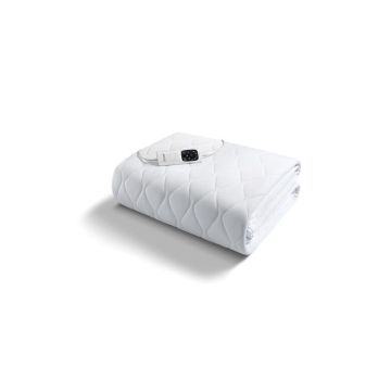Imetec 16728 coperta/cuscino elettrico Riscaldaletto elettrico 150 W Bianco Tessuto , 138531