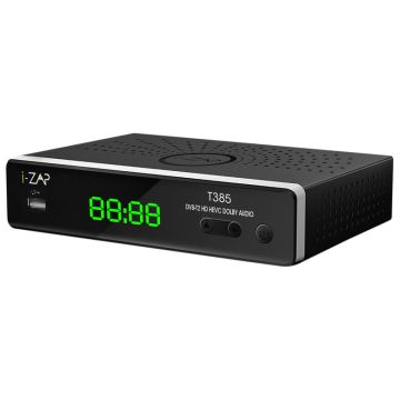 i-ZAP T385 Terrestre HD Nero , 134351