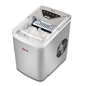 Girmi GH7600 macchina per cubetti di ghiaccio Macchina per ghiaccio portatile 12 kg/24h 100 W Acciaio inossidabile , 137402