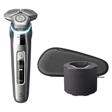 Philips SHAVER Series 9000 Rasoio elettrico Wet & Dry con sensore Pressure Guard , 138449