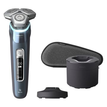 Philips SHAVER Series 9000 Rasoio elettrico Wet & Dry con sensore Pressure Guard , 138909