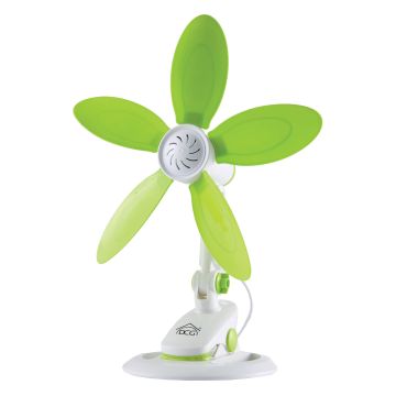DCG Eltronic VE0133C ventilatore Verde, Bianco , 107748