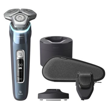 Philips SHAVER Series 9000 Rasoio elettrico Wet & Dry con sensore Pressure Guard , 138446