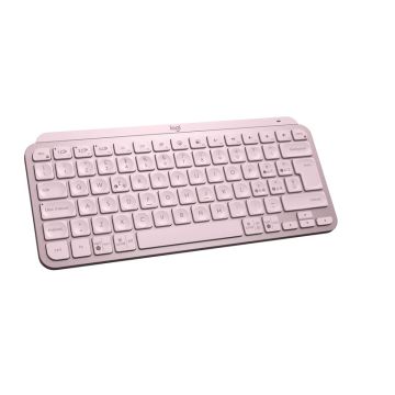 Logitech MX Keys Mini tastiera RF senza fili + Bluetooth QWERTY Italiano Rosa , 139173